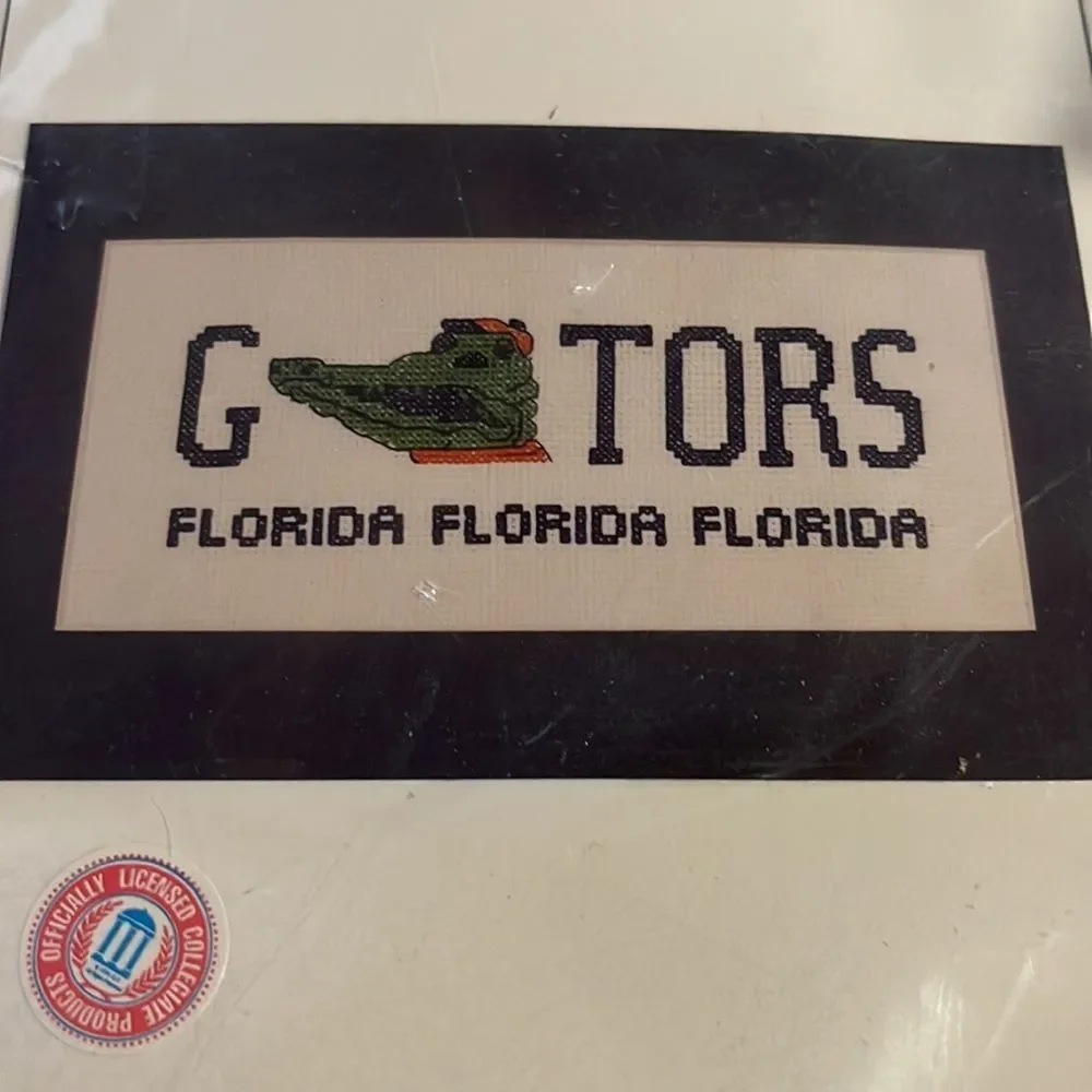 Happen Chance University Series Counted Cross Stitch Kit Florida Gators …
